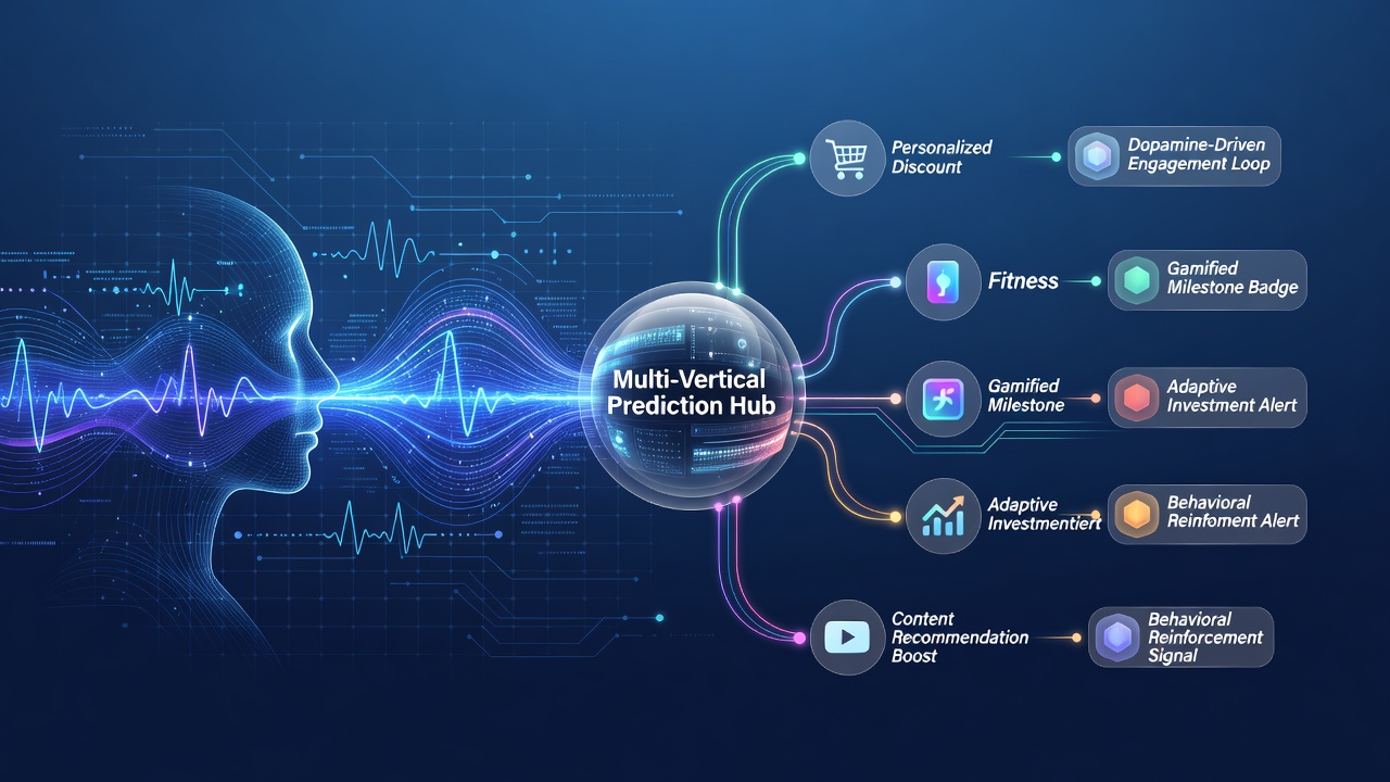 Datenvisualisierung zeigt biometrische Muster und Belohnungstrigger in verschiedenen Wettvertikalen
